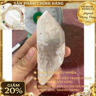 Original rough white quartz stone for home decoration, energy purification, 8cm high, weighs 100gram
