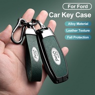 Car key case cover fob shell bag for ford Ranger Everest Ecosport Territory Raptor Fiesta Escape Foc