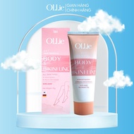 Combo 1 Kem Tẩy Lông Ollie + 1 Kem Dưỡng Ollie Dành Cho Body Nam Nữ Hỗ Trợ Tẩy Lông Waxing Vùng Body