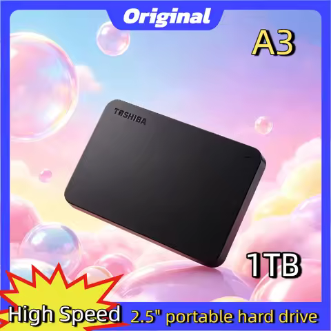 2.5 Inch Portable Hard Disk Drive 500GB 1TB 2TB For Toshiba OEM A3 Expansion USB3.0 External HDD Box