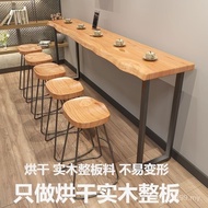 Milk Table Narrow Wall Legs Bar Household Combination Table High Silk Flower Tea Store Manager Solid