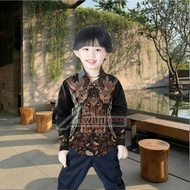 [PRE-ORDER] AW Kids Batik Shirt Kemeja Batik Exclusive (M, L, XL, XXL) 1-12 Years Old