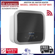 (Bulky) ARISTON ANDRIS2 30 TOP WIFI STORAGE WATER HEATER, AN2, 30L CAPACITY, MADE IN VIETNAM, SINGAPORE WARRANTY