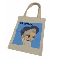 Totebag Lukis Taeyong / Tas Totebag Lukis / Tas Kanvas Lukis