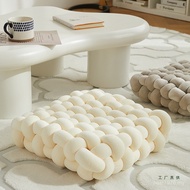 Cushion Japanese Style Tatami Floating Red Lazy Net Window Ass Ground Butt Cushion Soft Cushion Chai