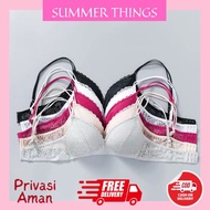 SUMMER THINGS A-020 Imported Women's Clothing, Trendy Fashion Bra, Size 36 38, Lace Bra, No Underwir