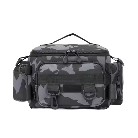 Lure bag, lure waist bag, fishing waist bag, multifunctional lure fishing gear bag, outdoor fishing 