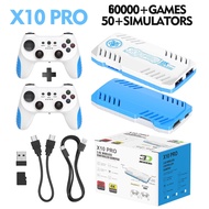 NEW 128G Game Stick X10 Pro 4K Video TV Game Console Wireless Gamepads Video Game 70000+ Classic Arc