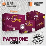 100 GSM Paper One A5/A4/Long Sold Per Ream 500pcs