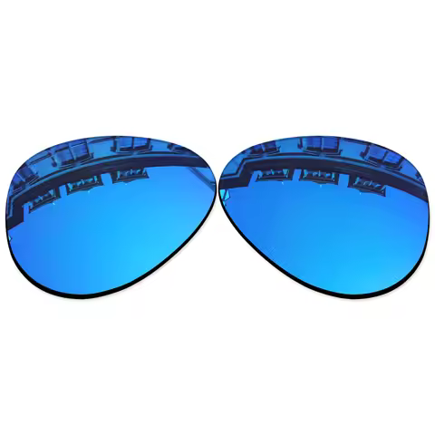Aaaxopticflow 20+ Color Choices Polarized Replacement Lenses for RayBan Aviator RB3025 58mm RB3025-5