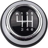 Manual Gear Shift Knob Gear Shifter Lever Head 6-Speed Manual Transmission Handle Stick Replacement 