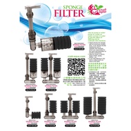 Water Fairy// Small Crab/Sponge Filter/High-Efficiency Sponge Filter/Filter System -|A5|[Dragon Jazz