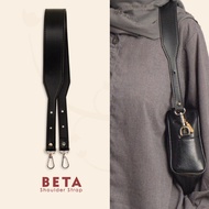 Beta Hook GOLD Shoulder Bag Strap 4 cm Wide Leather Bag Strap Synthetic Lecari