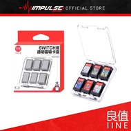 iiNE Switch Transparent Card Case - 6 Slot [L968]