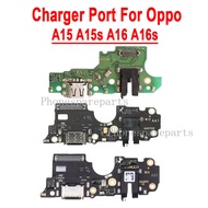 USB Charge Dock Port For OPPO A16 A16S A54 A15 A15S A35 Socket Plug Connector Flex Cable Charging Bo