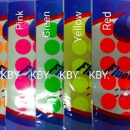 MERAH PUTIH HIJAU Label sticker Round sticker 117 Colors 22mm tom jerry Green White Red pink Blue Yellow People