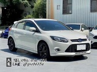 2013 白 FOCUS 2.0S 黑鋁圈 後四出