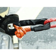 Soft Shackle, 1/2" X 24" Light Weight Soft Shackle (56,000 LBS Breaking Strength) with Extra Sleeves