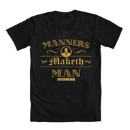 GEEK TEEZ Manners Maketh Man I Men's T-Shirt