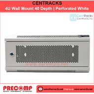 [FULLY ASSEMBLED] CentRacks 4U (40cm x 24cm x 53cm) Wall Mount Server Rack