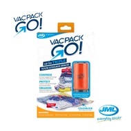 [JML Official] Vac Pack Go | Vacuum storage zip lock bag | Accessory for Home or Travel Organizers