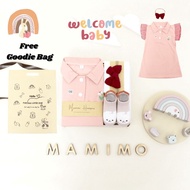 Baby Hampers Series Newborn GiftPOLO Dress| Baby Hampers Girl |Baby gifts| Baby Gifts Girl - By Mami