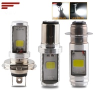 1pcs H4 BA20D P15D COB Headlight Bulb H6 LED Scooter Light Hi-Lo Beam Light Lamp Bulb Motorcycle Led