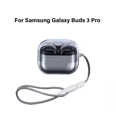 for Samsung Galaxy Buds 3 Pro Transparent Cases Samsung Galaxy Buds 3Pro Earphone Case Soft Silicone