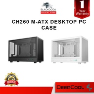 DEEPCOOL CH260 M-ATX DESKTOP PC CASE / CASING - BLACK / WHITE