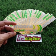 Mooney 46 racing team 12 x 3 cutting sticker