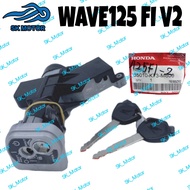Honda WAVE125 FI V2 / WAVE 125I FI V2 Original Ignition Main Switch / Full Key Set / Suis Kunci 3501