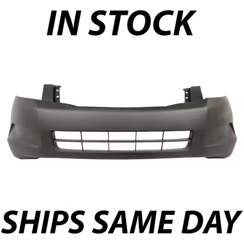 NEW Primered - Front Bumper Cover for 2008 2009 2010 Honda Accord Sedan 08-10