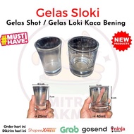 Clear Glass Shot Glass / Shot Glass Shot Glass Trending Loki Glass