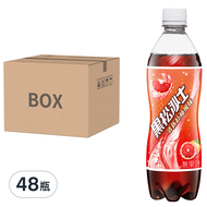 黑松沙士 清新紅柚風味  600ml  48瓶
