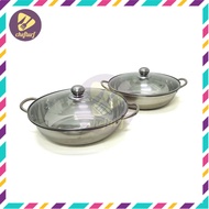 [IN STORE POPULAR] 28CM / 30CM STAINLESS STEEL STEAMBOAT POT / HOT POT / SHABU / PERIUK / INDUCTION 