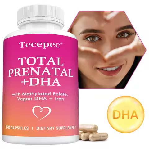 Prenatal Vitamin with DHA & Folate,Prenatal Probiotics for Pregnant Women,Pregnancy Must Haves, Iron