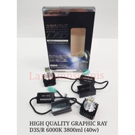GRAPHIC RAY D3S/D3R 6000K 3800ML 40W LED HIGH QUALITY