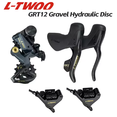 LTWOO GRT 12 - Disc 1x12s Road Hydraulic Disc Brake Gravel Groupset Carbon Fibre, 5 kit, Benchmark G