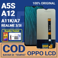 【ORIGINAL】LCD OPPO A5S / A12 / A11K / A7 / REALME 3 3I lcd oppo a5s hp layar Touchscreen Original 10