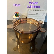 vision cookware 3.5 liters (ham)