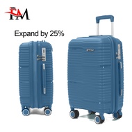 FIMA Signature Thena 28 inch Luggage Unbreakable Polypropylene TSA PP Luggage Bag Travel