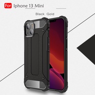 Carristo Iphone 13 Mini Rugged Armor Protection Case Cover Hard Casing Shockproof Phone Mobile Housi