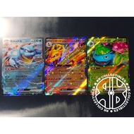 Blastoise Ex Charizard Ex Venusaur Ex - SVG Set- Exclusive Deck