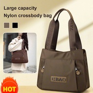 Large capacity nylon shoulder bag mom body bag single shoulder large capacity mom body bag