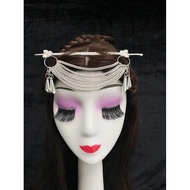 Miao Ethnic Silver Jewelry Hairpin Antique Hair Accessories Ethnic Style Characteristic Hairpin Danc