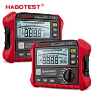 HABOTEST HT5203/HT5205 1000V Insulation Resistance Tester Earth Ground Resistance Tester Digital Meg