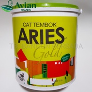 CAT TEMBOK CLARET GLASS ARIES GOLD / CAT TEMBOK MURAH - JENBY