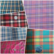 KATUN YARNDYED COTTON FABRIC WITH SQUARE PATTERN 557RUN | 557HJ | 962BR | 557OR | 557MR | 567PN