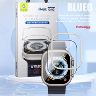 Blueo Sapphire Watch Protector & Frame for apple watch Ultra 3 2 1 - Full Cover watch tempered glass