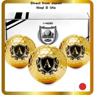 A perfect gift for golf lovers: personalized golf balls (3 balls) Direct　from Japan